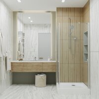 Душевой уголок Triton Форта-Хром 90x90 (с поддоном) - Превью изображения №6 — Интернет-магазин Time-Shop