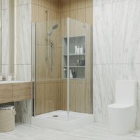 Душевой уголок Triton Форта-Хром 90x90 (с поддоном) - Превью изображения №5 — Интернет-магазин Time-Shop