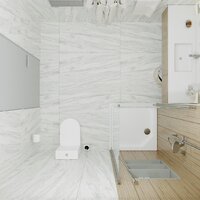 Душевой уголок Triton Форта-Хром 90x90 (с поддоном) - Превью изображения №7 — Интернет-магазин Time-Shop