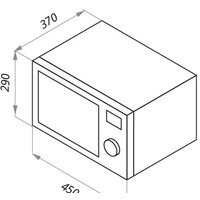 Микроволновая печь MAUNFELD JFSMO.20.5.GRIB - Превью изображения №3 — Интернет-магазин Time-Shop