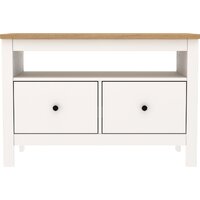 Тумба Mio Tesoro Сага 2 ящика 2.08.03.080.14 (белый/ясень) - Превью изображения №2 — Интернет-магазин Time-Shop