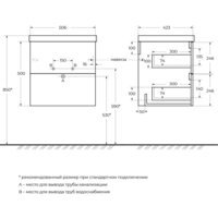  BelBagno Тумба под умывальник DUE-500-2C-SO-BM-P - Превью изображения №13 — Интернет-магазин Time-Shop
