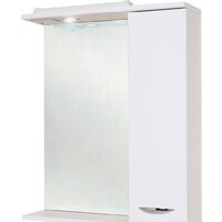 Onika Шкаф с зеркалом Ника 60.01 правый (белый) [206016]