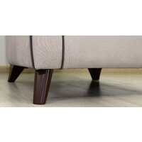 Интерьерное кресло Нижегородмебель Френсис ТК 262 (офелия/амиго велюр, бежевый) - Превью изображения №10 — Интернет-магазин Time-Shop