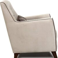 Интерьерное кресло Нижегородмебель Френсис ТК 262 (офелия/амиго велюр, бежевый) - Превью изображения №3 — Интернет-магазин Time-Shop