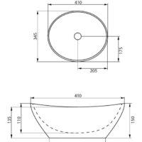 Умывальник Calani Fiesta CAL-00001 (белый) - Превью изображения №6 — Интернет-магазин Time-Shop