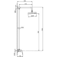 Душевая система  FRAP F2426 - Превью изображения №2 — Интернет-магазин Time-Shop