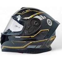 Мотошлем AIM RH365 365-012-S (S, Carbon Kaiqi Golden) - Превью изображения №2 — Интернет-магазин Time-Shop