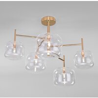 Люстра средней высоты Евросвет Jar 70128/5 (золото) - Превью изображения №2 — Интернет-магазин Time-Shop