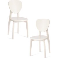 Стул TetChair Diamante жесткое сиденье (бук/ivory white) - Превью изображения №10 — Интернет-магазин Time-Shop