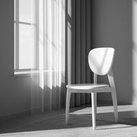 Стул TetChair Diamante жесткое сиденье (бук/ivory white) - Превью изображения №11 — Интернет-магазин Time-Shop