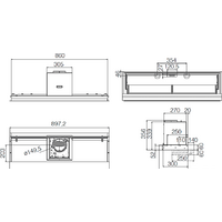Кухонная вытяжка Elica Lever IX/A/86 PRF0160152 - Превью изображения №5 — Интернет-магазин Time-Shop
