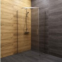 Душевой уголок Triton Дека-Блэк 90x90 (хром, без поддона) - Превью изображения №6 — Интернет-магазин Time-Shop