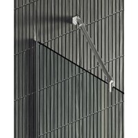 Душевая стенка MaybahGlass 195x89 MGD-689-5у (прозрачное стекло/хром матовый) - Превью изображения №2 — Интернет-магазин Time-Shop