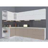 Интерлиния Мила Матте 1.5x3.0 А левая (белый/луна/опал светлый)