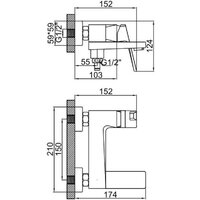 Смеситель Ledeme L3192B - Превью изображения №2 — Интернет-магазин Time-Shop