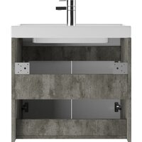  Айсберг Тумба под умывальник Енисей 60 Мечта без ящика подвесная (бетон) - Превью изображения №4 — Интернет-магазин Time-Shop