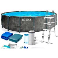 Каркасный бассейн Intex Greywood 26742 (457x122) - Превью изображения №3 — Интернет-магазин Time-Shop
