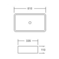 Умывальник SantiLine SL-1073MB - Превью изображения №2 — Интернет-магазин Time-Shop