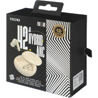 Наушники Tecno True 1 Air (бежевый) - Превью изображения №8 — Интернет-магазин Time-Shop