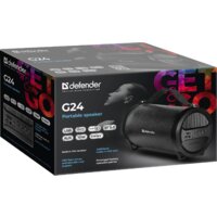 Беспроводная колонка Defender G24 (черный) - Превью изображения №3 — Интернет-магазин Time-Shop