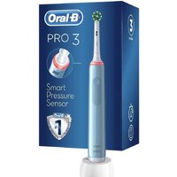 Электрическая зубная щетка Oral-B Pro 3 3000 Cross Action D505.513.3 (голубой) - Превью изображения №2 — Интернет-магазин Time-Shop