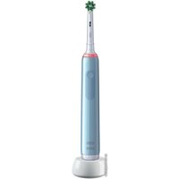 Электрическая зубная щетка Oral-B Pro 3 3000 Cross Action D505.513.3 (голубой) - Превью изображения №3 — Интернет-магазин Time-Shop