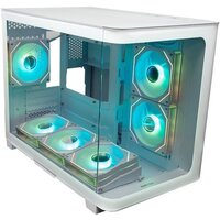 Корпус XASTRA QR500M 6ARGB-FM-C10-UC (белый) - Превью изображения №4 — Интернет-магазин Time-Shop