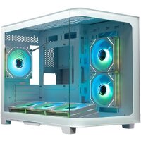 Корпус XASTRA QR500M 6ARGB-FM-C10-UC (белый) - Превью изображения №2 — Интернет-магазин Time-Shop