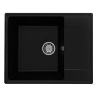 Кухонная мойка Ulgran QUARTZ Prima 605-07 (уголь) - Превью изображения №1 — Интернет-магазин Time-Shop