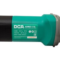 Угловая шлифмашина DCA ASM07-115 - Превью изображения №10 — Интернет-магазин Time-Shop