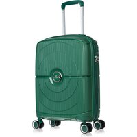 Чемодан L'Case Doha PP04 24 (M, темно-зеленый) - Превью изображения №2 — Интернет-магазин Time-Shop