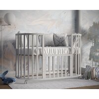 Кроватка-трансформер Incanto Stella; 'KR-0175/3 (серый) - Превью изображения №16 — Интернет-магазин Time-Shop