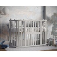 Кроватка-трансформер Incanto Stella; 'KR-0175/3 (серый) - Превью изображения №13 — Интернет-магазин Time-Shop