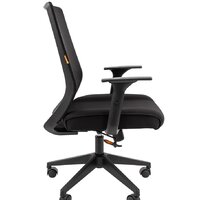 Офисное кресло CHAIRMAN 555 LT (черный) - Превью изображения №3 — Интернет-магазин Time-Shop