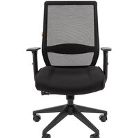 Офисное кресло CHAIRMAN 555 LT (черный) - Превью изображения №2 — Интернет-магазин Time-Shop