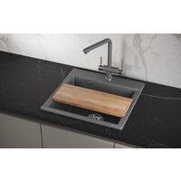 Кухонная мойка Granula ES-5201 (графит) - Превью изображения №4 — Интернет-магазин Time-Shop