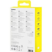 Внешний аккумулятор Baseus Magnetic Mini Air Wireless Fast Charge Power Bank 20W 10000mAh (белый) - Превью изображения №20 — Интернет-магазин Time-Shop