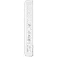 Внешний аккумулятор Baseus Magnetic Mini Air Wireless Fast Charge Power Bank 20W 10000mAh (белый) - Превью изображения №6 — Интернет-магазин Time-Shop