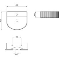 Умывальник Wellsee Festive Fox 317308000 - Превью изображения №9 — Интернет-магазин Time-Shop