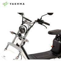 Электроскутер Yakama AP-H0003G (черный) - Превью изображения №2 — Интернет-магазин Time-Shop