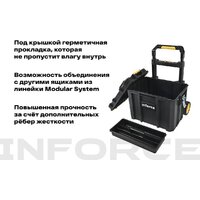 Ящик для инструментов Inforce На колесах Modular System 06-20-13 - Превью изображения №4 — Интернет-магазин Time-Shop