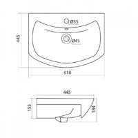  Onika Тумба с умывальником Балтика 60.12 106041 + WH110246 - Превью изображения №8 — Интернет-магазин Time-Shop
