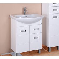  Onika Тумба с умывальником Балтика 60.12 106041 + WH110246 - Превью изображения №2 — Интернет-магазин Time-Shop