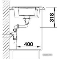 Кухонная мойка Blanco Metra 6 S 513046 (белый) - Превью изображения №3 — Интернет-магазин Time-Shop