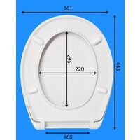 Сиденье для унитаза Roca Victoria ZRU8013900 - Превью изображения №2 — Интернет-магазин Time-Shop