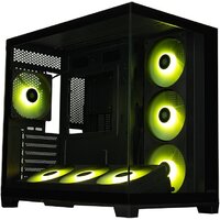 Корпус XASTRA QW500 7ARGB-FC-C6-UC (черный) - Превью изображения №3 — Интернет-магазин Time-Shop