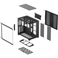 Корпус XASTRA QW500 7ARGB-FC-C6-UC (черный) - Превью изображения №13 — Интернет-магазин Time-Shop