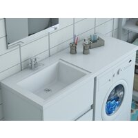 Умывальник Эстет Даллас 110, левая (белый) - Превью изображения №4 — Интернет-магазин Time-Shop