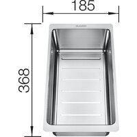 Кухонная мойка Blanco Axia III XL 6 S 527234 (разделочная доска из стекла, вулканический серый) - Превью изображения №3 — Интернет-магазин Time-Shop